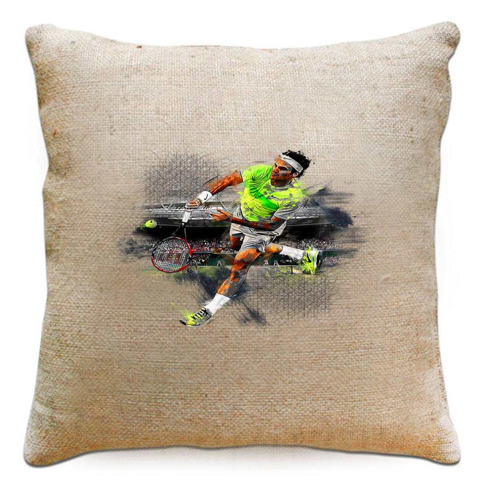 Cuscino Juta Cuscino - Roger Federer - Il mio negozio